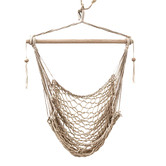 Lucca and Luna Salvador Hand-Woven Cotton Hammock Chair
