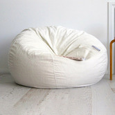 Lucca and Luna 104cm Pierre Velvet Beanbag Cover