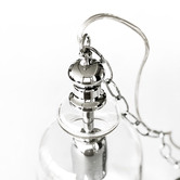 Lucca and Luna Gracie Glass Bell Pendant Light