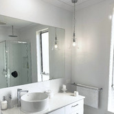 Lucca and Luna Gracie Glass Bell Pendant Light