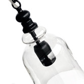 Lucca and Luna Gracie Glass Bell Pendant Light