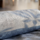 Lucca and Luna Grand Velvet Beanbag with Foam Filling