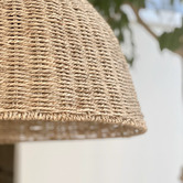 Lucca and Luna The Villa Seagrass Pendant Light