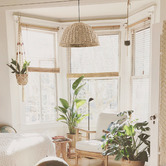 Lucca and Luna The Villa Seagrass Pendant Light