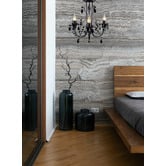 Lucca and Luna Harmony Leaf 3 Light Ceiling Chandelier