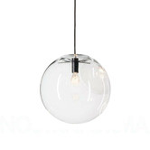 Lucca and Luna Ariana Metal &amp; Glass Pendant Light