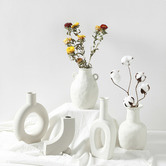 Lucca and Luna Petunia Ceramic Vase