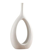 Lucca and Luna Orchid Ceramic Vase