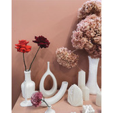 Lucca and Luna Orchid Ceramic Vase