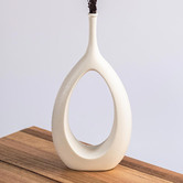 Lucca and Luna Orchid Ceramic Vase