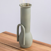 Lucca and Luna Poppy Ceramic Vase