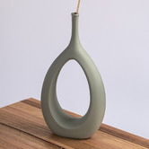 Lucca and Luna Orchid Ceramic Vase