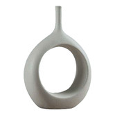 Lucca and Luna Magnolia Ceramic Vase