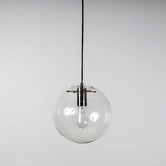 Lucca and Luna Ariana Metal &amp; Glass Pendant Light