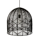 Lucca and Luna Amalfi Rattan Lace Pendant Light