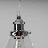Lucca and Luna Sophie Glass Pendant Light