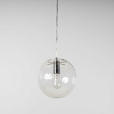 Lucca and Luna Ariana Metal &amp; Glass Pendant Light