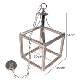 Lucca and Luna Classic Metal Pendant Light