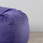 Lucca and Luna 104cm Pierre Velvet Beanbag Cover