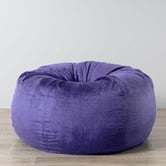 Lucca and Luna 104cm Pierre Velvet Beanbag Cover