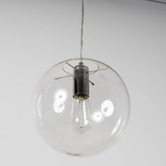Lucca and Luna Ariana Metal &amp; Glass Pendant Light