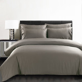 Lucca and Luna Charcoal Fellini Quilt Cover Set