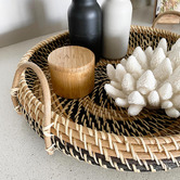 Lucca and Luna Capra Rattan Breakfast Tray