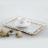Lucca and Luna Penelope Mirror Serving Tray