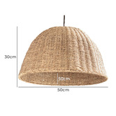 Lucca and Luna The Villa Seagrass Pendant Light