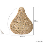 Lucca and Luna Byron Iron Pendant Light