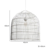 Lucca and Luna Sienna Rattan Pendant Light