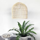 Lucca and Luna Sienna Rattan Pendant Light