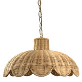 Lucca and Luna Elior Rattan Pendant Light