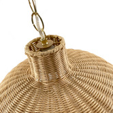 Lucca and Luna Elior Rattan Pendant Light