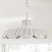 Lucca and Luna Elior Rattan Pendant Light