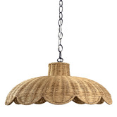 Lucca and Luna Elior Rattan Pendant Light