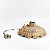Lucca and Luna Elior Rattan Pendant Light