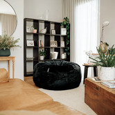 Lucca and Luna 104cm Pierre Velvet Beanbag Cover