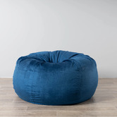 Lucca and Luna 104cm Pierre Velvet Beanbag Cover