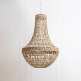 Lucca and Luna Empire Como Rope Pendant Light