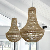 Lucca and Luna Empire Como Rope Pendant Light