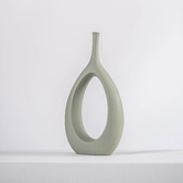 Lucca and Luna Orchid Ceramic Vase