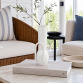 Lucca and Luna Poppy Ceramic Vase