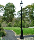 Lucca and Luna Victorian Garden Lamp Post