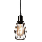 Lucca and Luna Wire Cage Metal Industrial Pendant Light