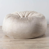 Lucca and Luna 104cm Pierre Velvet Beanbag Cover