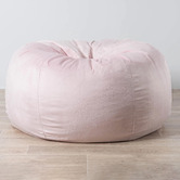 Lucca and Luna 104cm Pierre Velvet Beanbag Cover