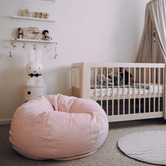 Lucca and Luna 104cm Pierre Velvet Beanbag Cover