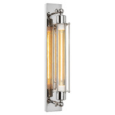 Lucca and Luna Industrial Metal Wall Sconce