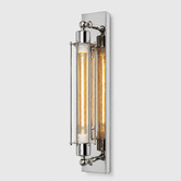 Lucca and Luna Industrial Metal Wall Sconce